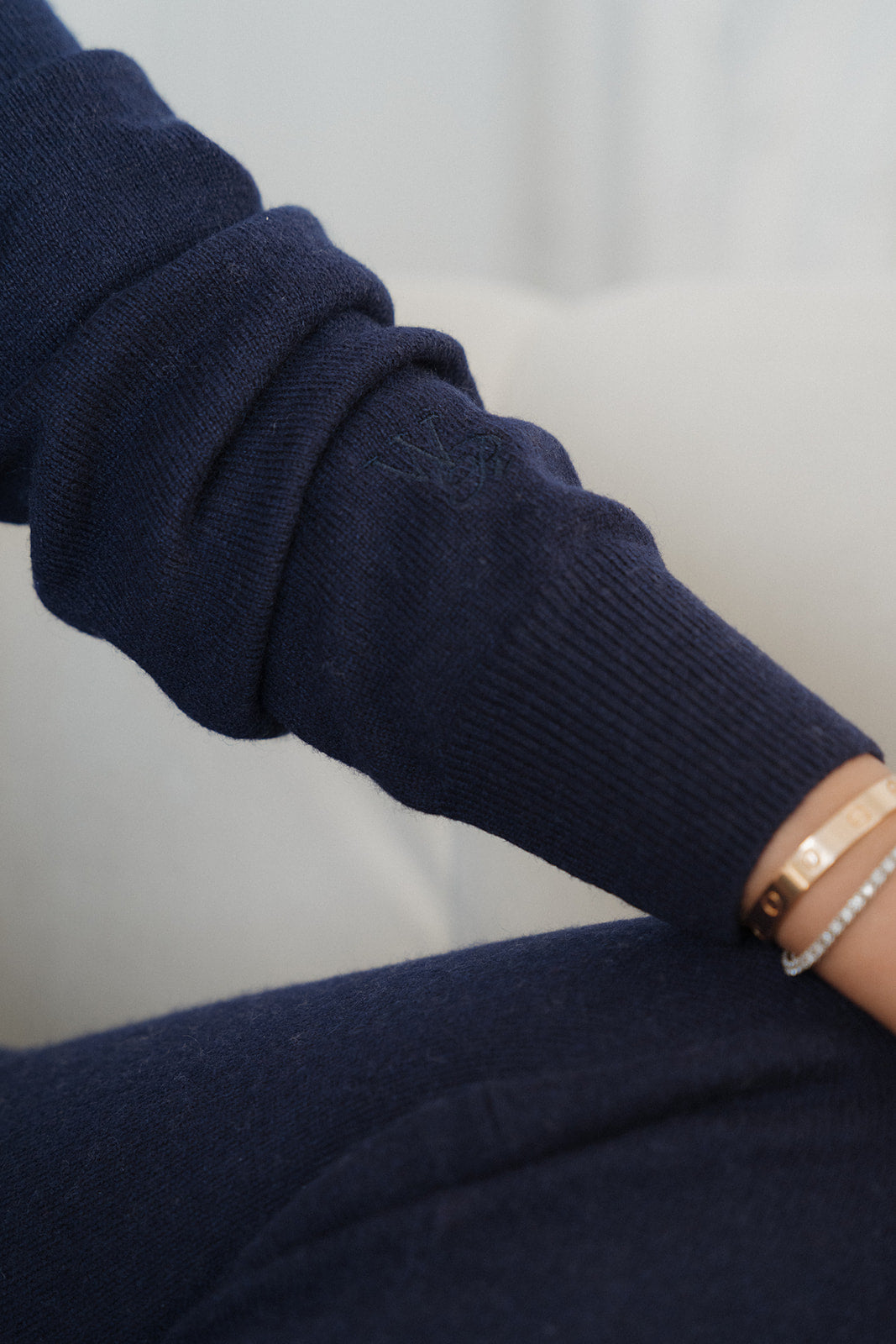 The Simone 100% Cashmere Pant
