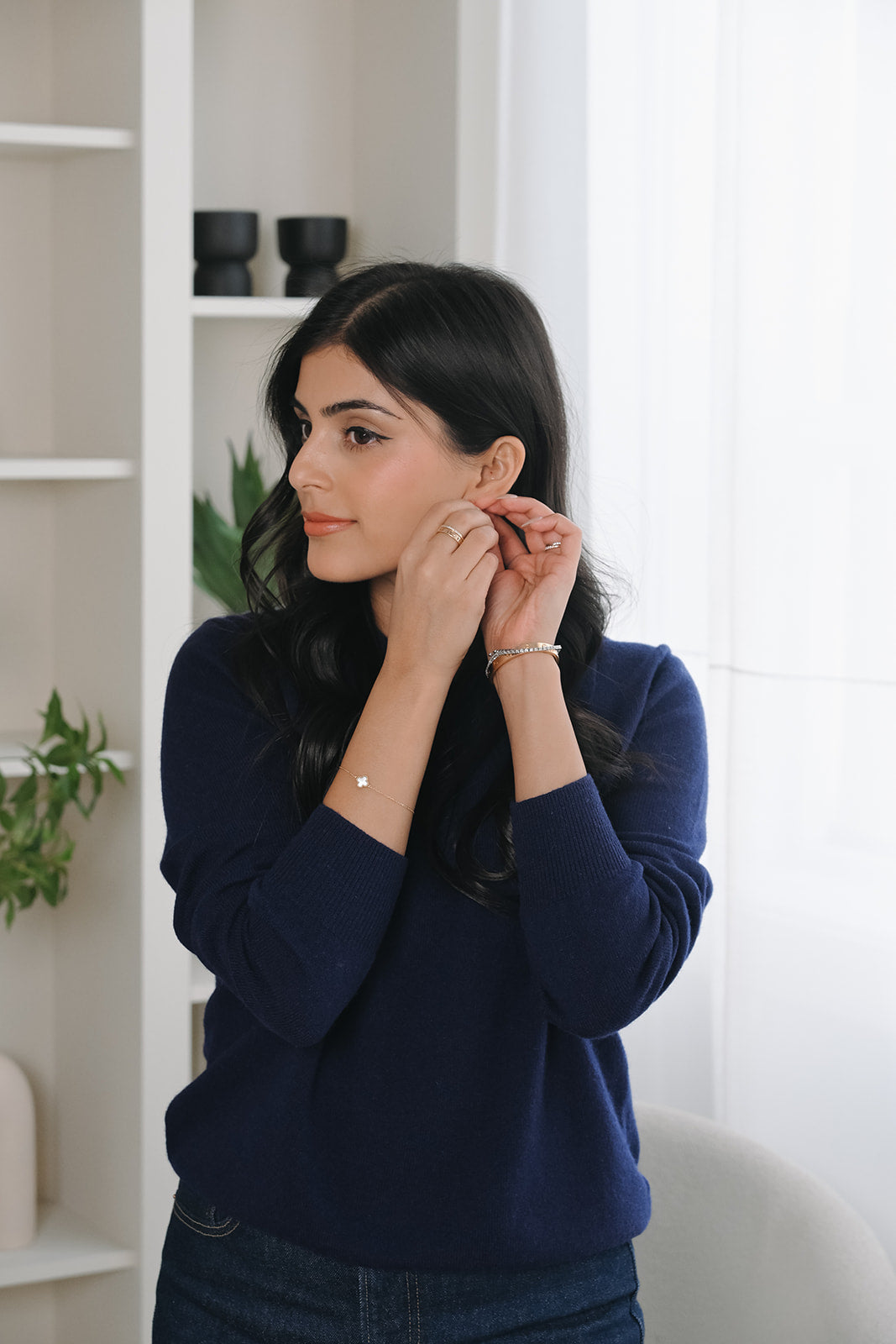 The Simone 100% Cashmere Pant