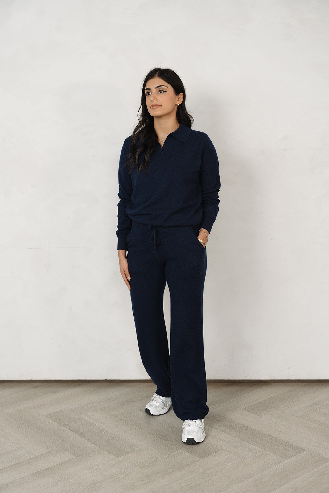 The Simone 100% Cashmere Polo