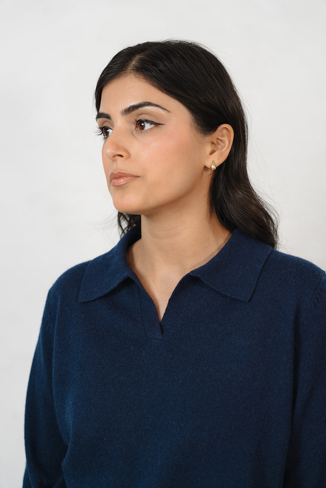 The Simone 100% Cashmere Polo